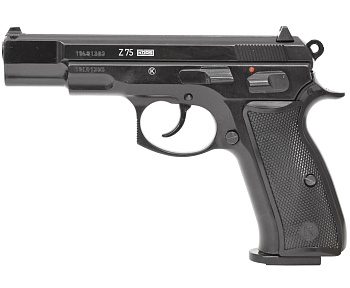 Оружие охолощенное пистолет Z75 CO (Хром) калибр 10ТК