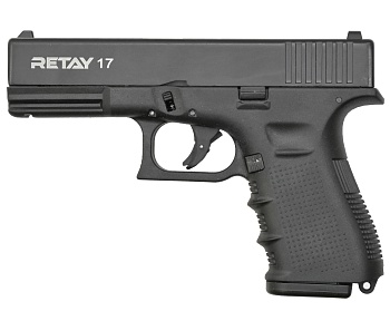 Пистолет охолощ G17C (Glok 17) черный 9mm